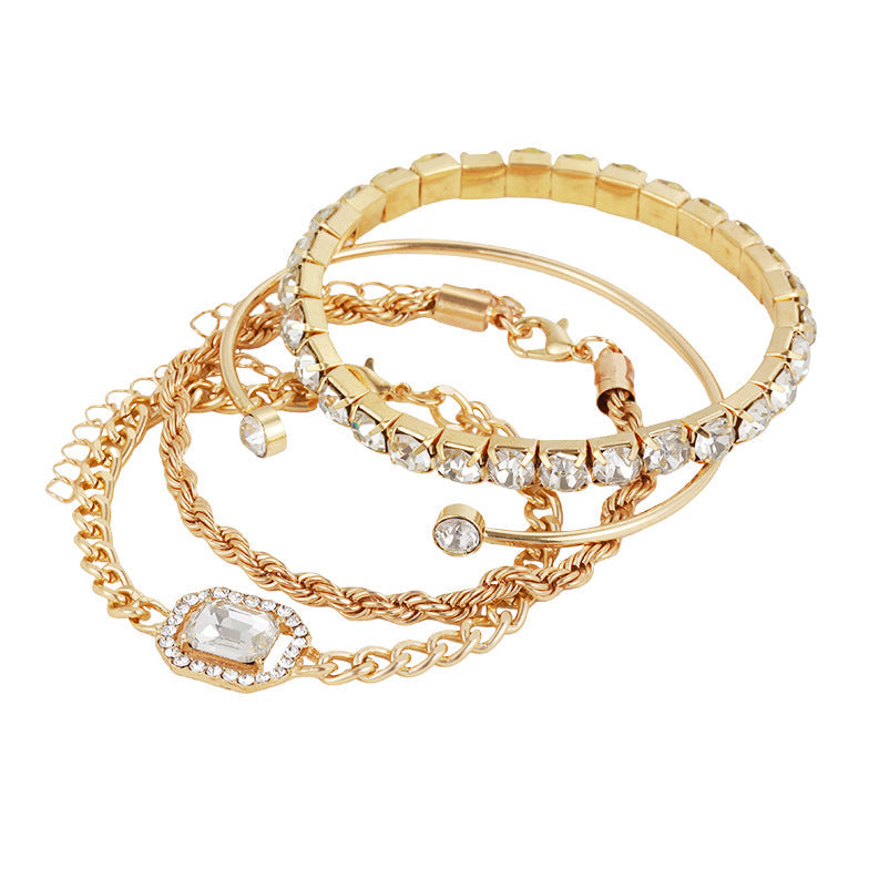 Vintage 4 delige armbandenset