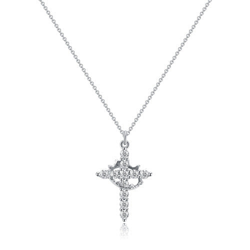 Ava | Luxe Gouden Ketting met Zirkonia Kruis ✨