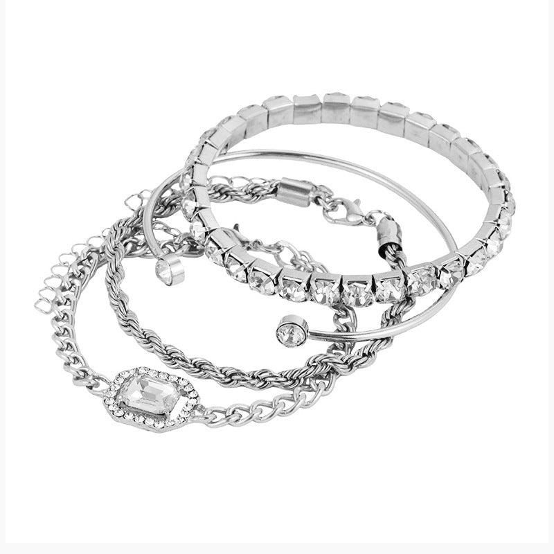 Vintage 4 delige armbandenset