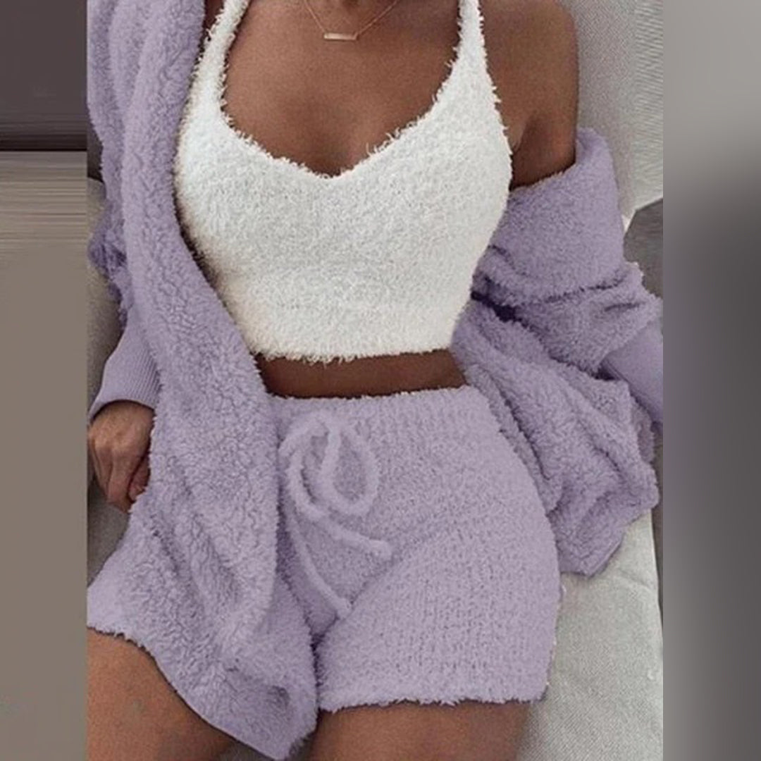 ASTRID - Zachte en gezellige 3-delige set-Benelux-fashion